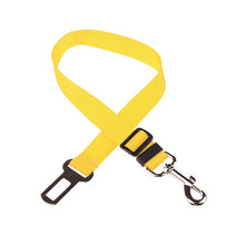 Load image into Gallery viewer, Pet Dog Cat Car Seat Belt Adjustable Harness Seatbelt Lead Leash for Small Medium Dogs Travel Clip Pet Supplies 5 Color