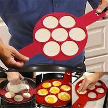 Load image into Gallery viewer, 1Pcs Silicone Non Stick Fantastic Egg Pancake Maker Ring Kitchen Baking Omelet Moulds Flip cooker Egg Ring Mold