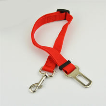 Load image into Gallery viewer, Pet Dog Cat Car Seat Belt Adjustable Harness Seatbelt Lead Leash for Small Medium Dogs Travel Clip Pet Supplies 5 Color