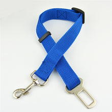 Load image into Gallery viewer, Pet Dog Cat Car Seat Belt Adjustable Harness Seatbelt Lead Leash for Small Medium Dogs Travel Clip Pet Supplies 5 Color