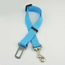 Load image into Gallery viewer, Pet Dog Cat Car Seat Belt Adjustable Harness Seatbelt Lead Leash for Small Medium Dogs Travel Clip Pet Supplies 5 Color